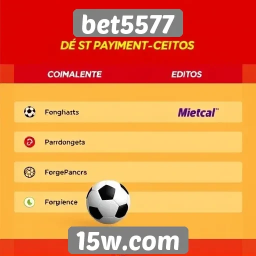 Métodos de pagamento aceitos no bet5577